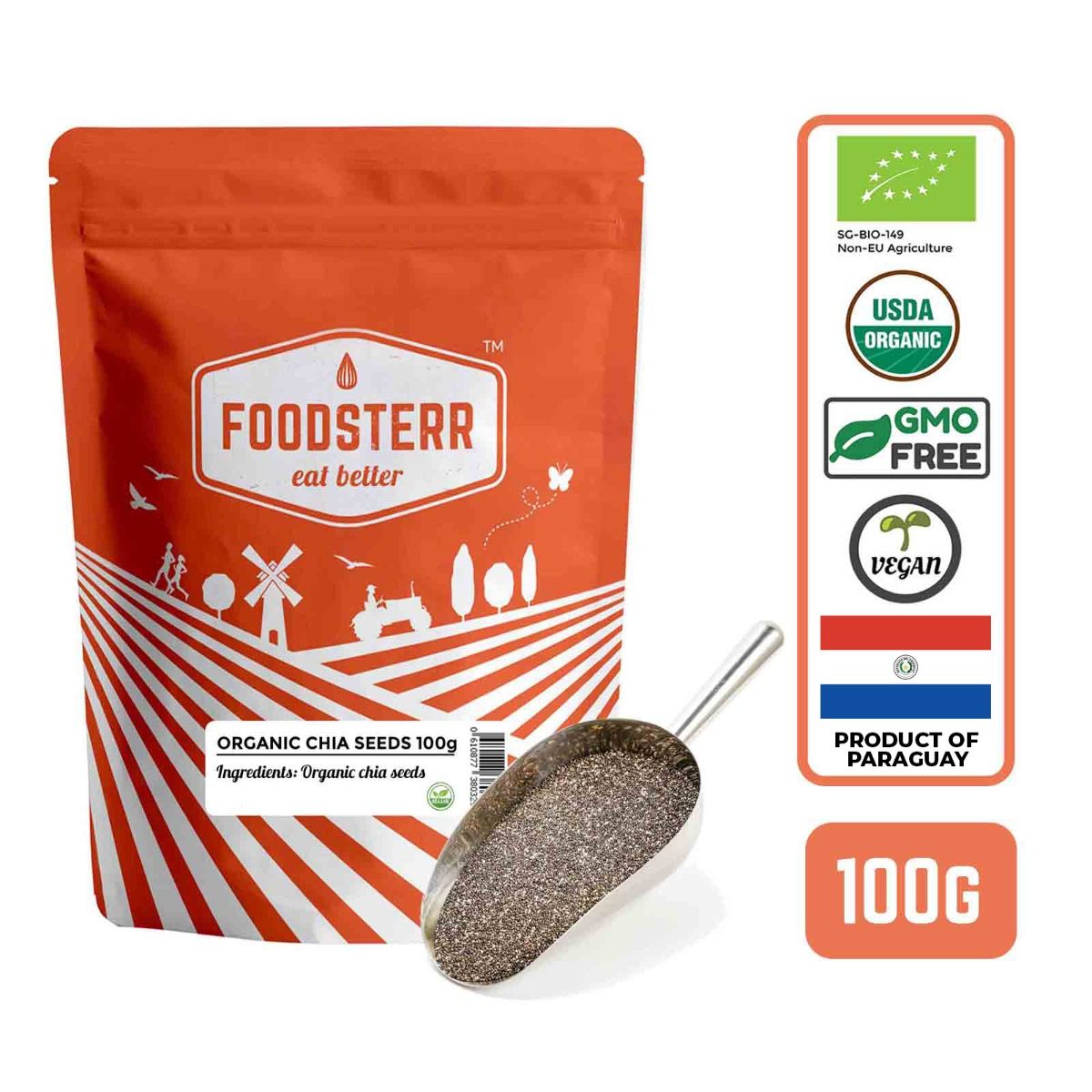 Organic Chia Seeds - Foodsterr PTE LTD