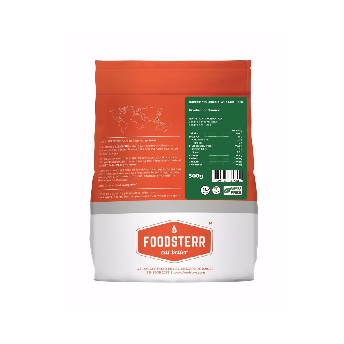 Organic Wild Rice - Foodsterr PTE LTD