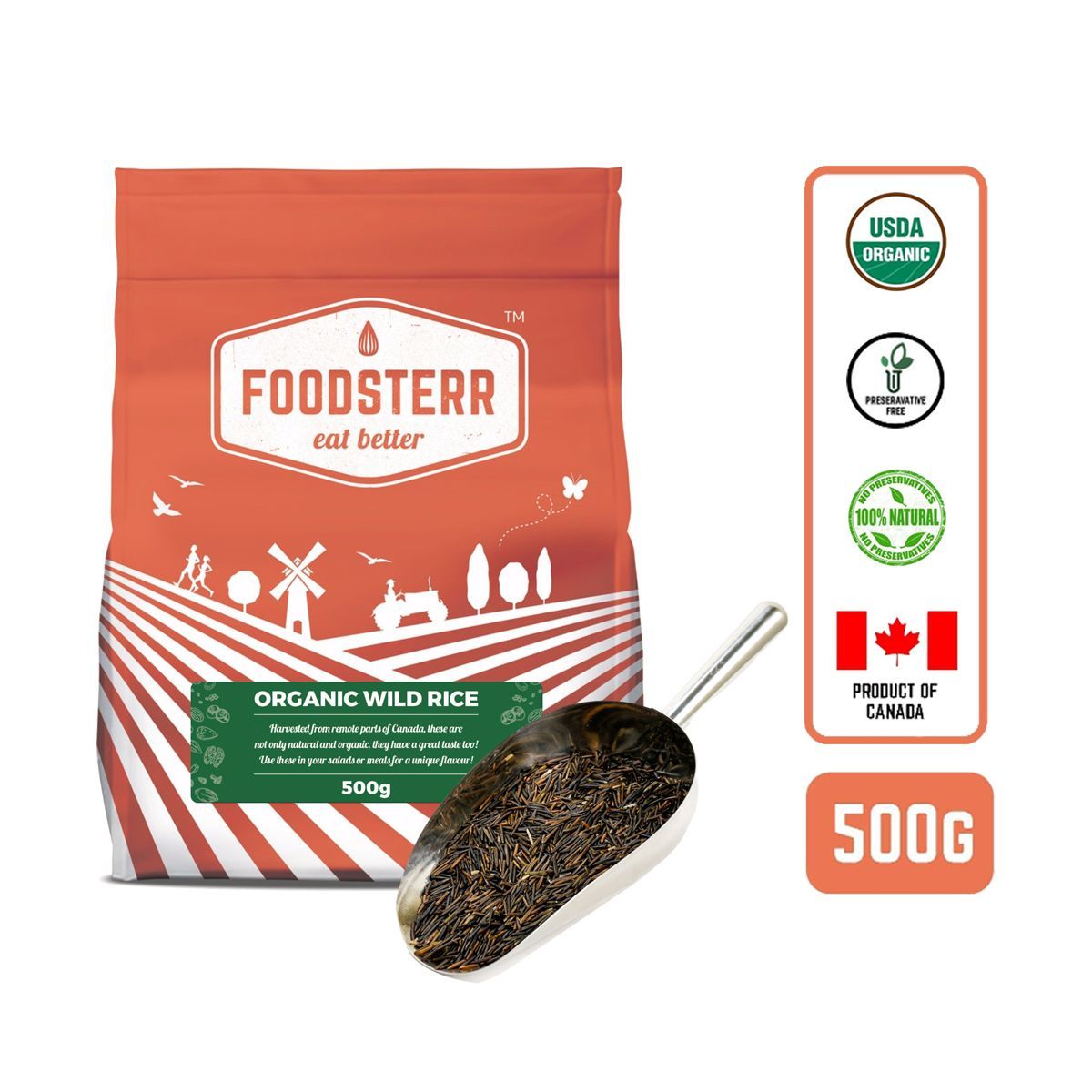 Organic Wild Rice - Foodsterr PTE LTD
