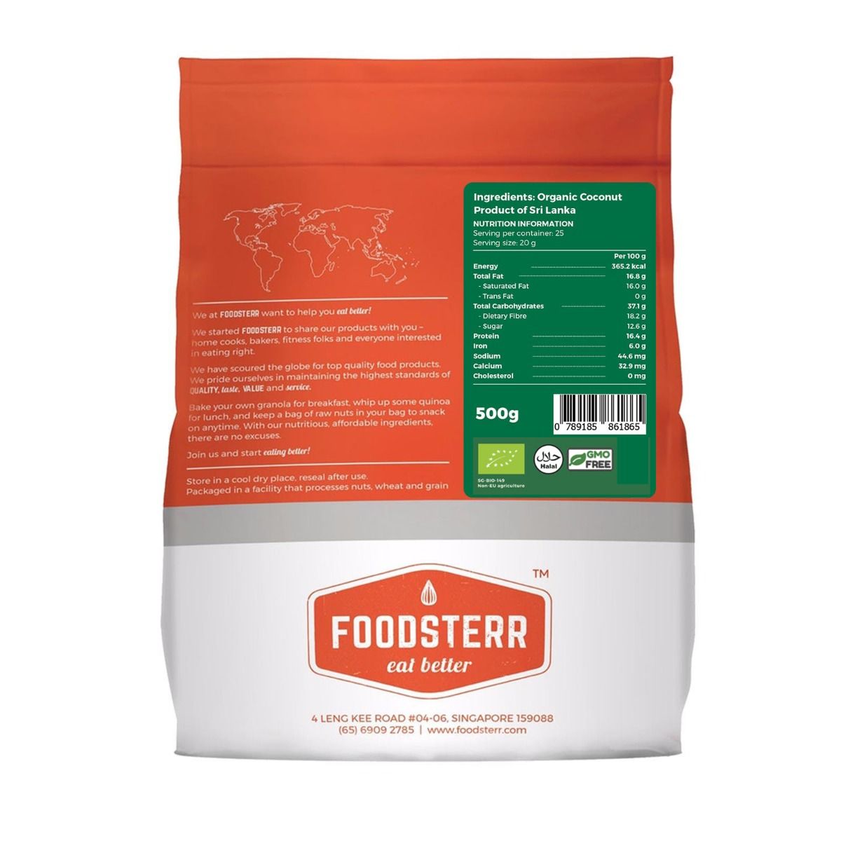 Organic Coconut Flour - Foodsterr PTE LTD