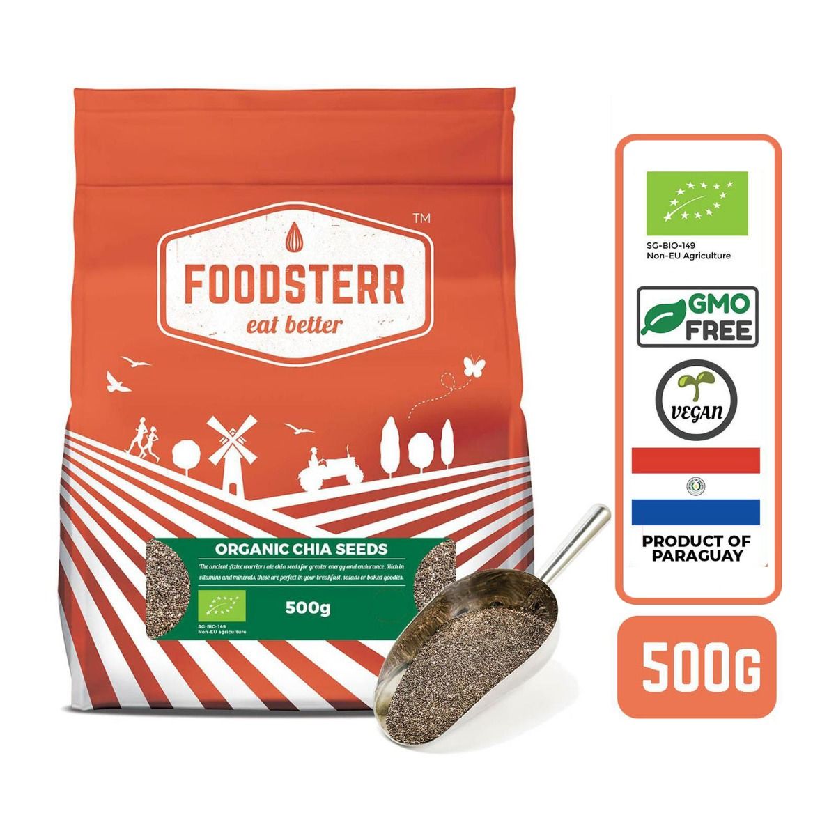 Organic Chia Seeds - Foodsterr PTE LTD