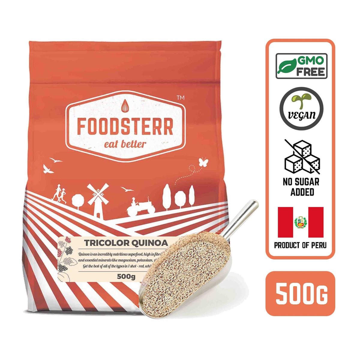Foodsterr Peruvian Tricolour Quinoa
