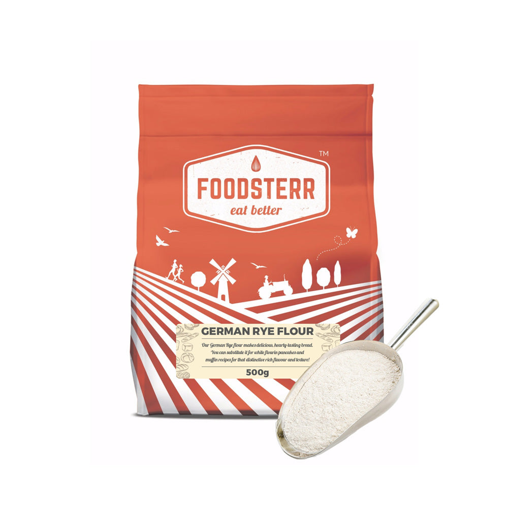 German Rye Flour (Unbleached) - Foodsterr PTE LTD