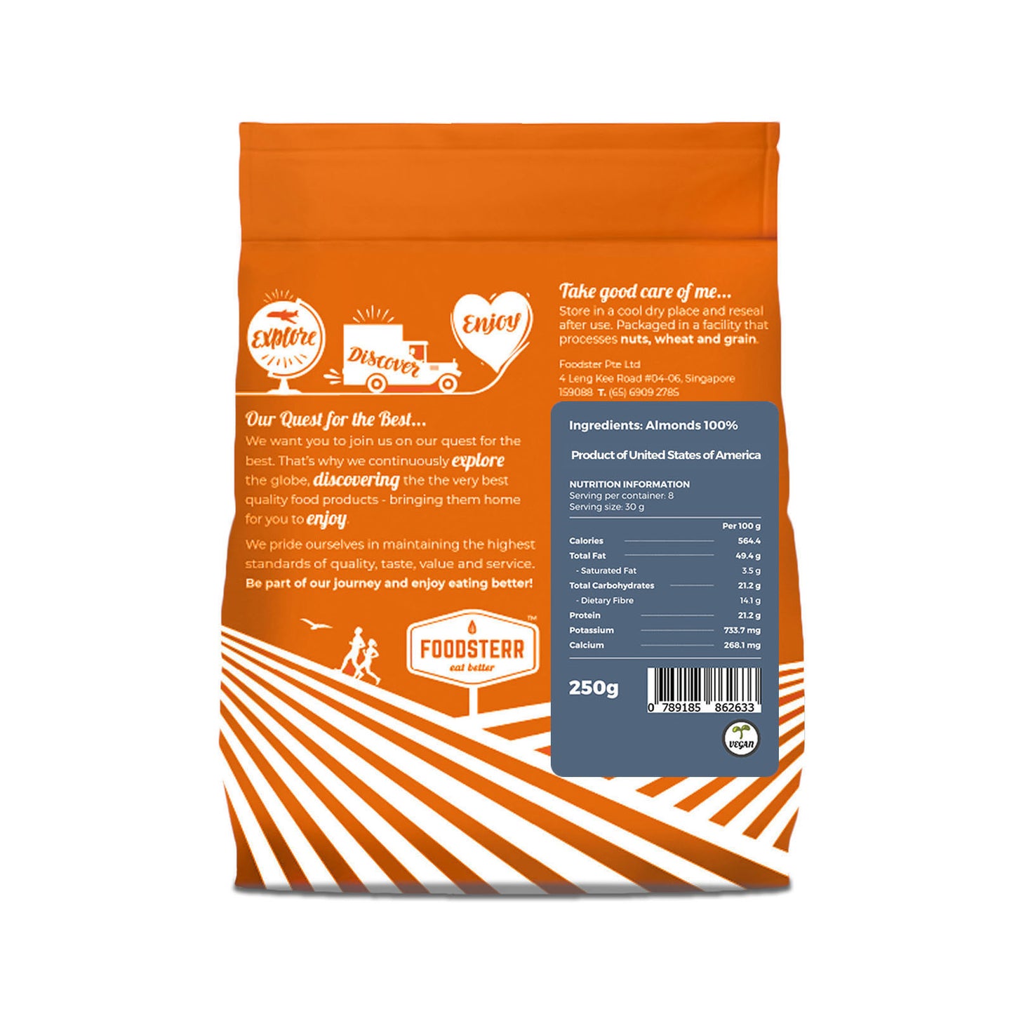 Almond Slices - Foodsterr PTE LTD