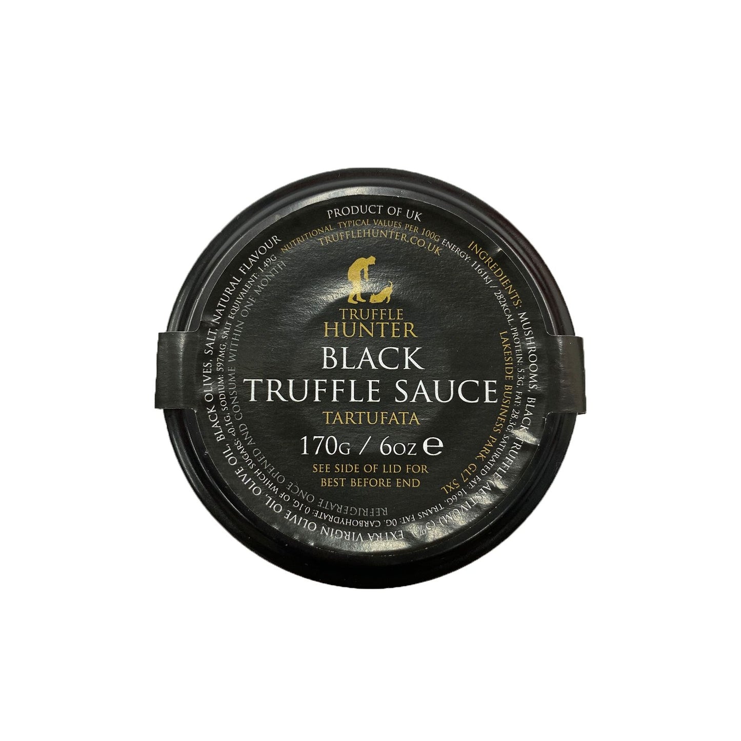 Truffle Hunter Black Truffle Sauce Pate (Tartufata) 170G - Foodsterr PTE LTD