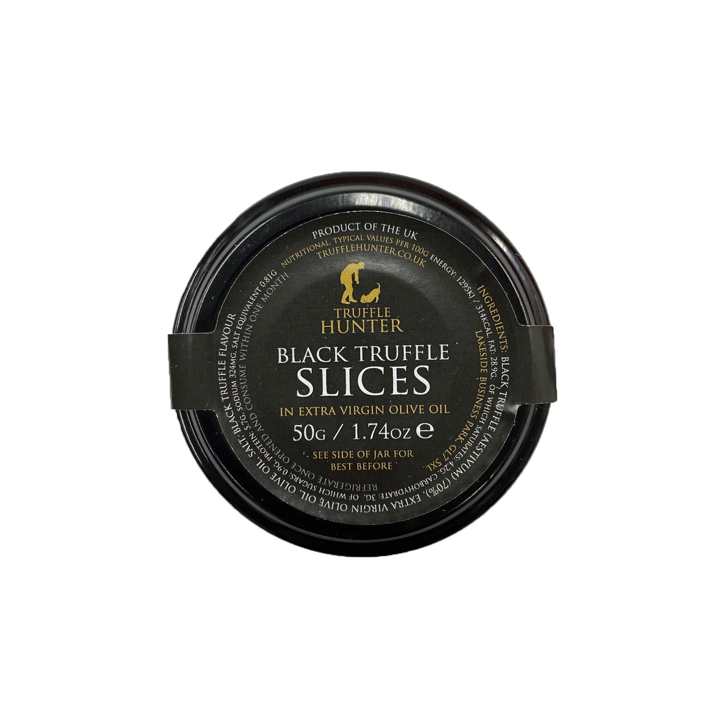 Truffle Hunter Black Truffle Slices, 50g - Foodsterr PTE LTD