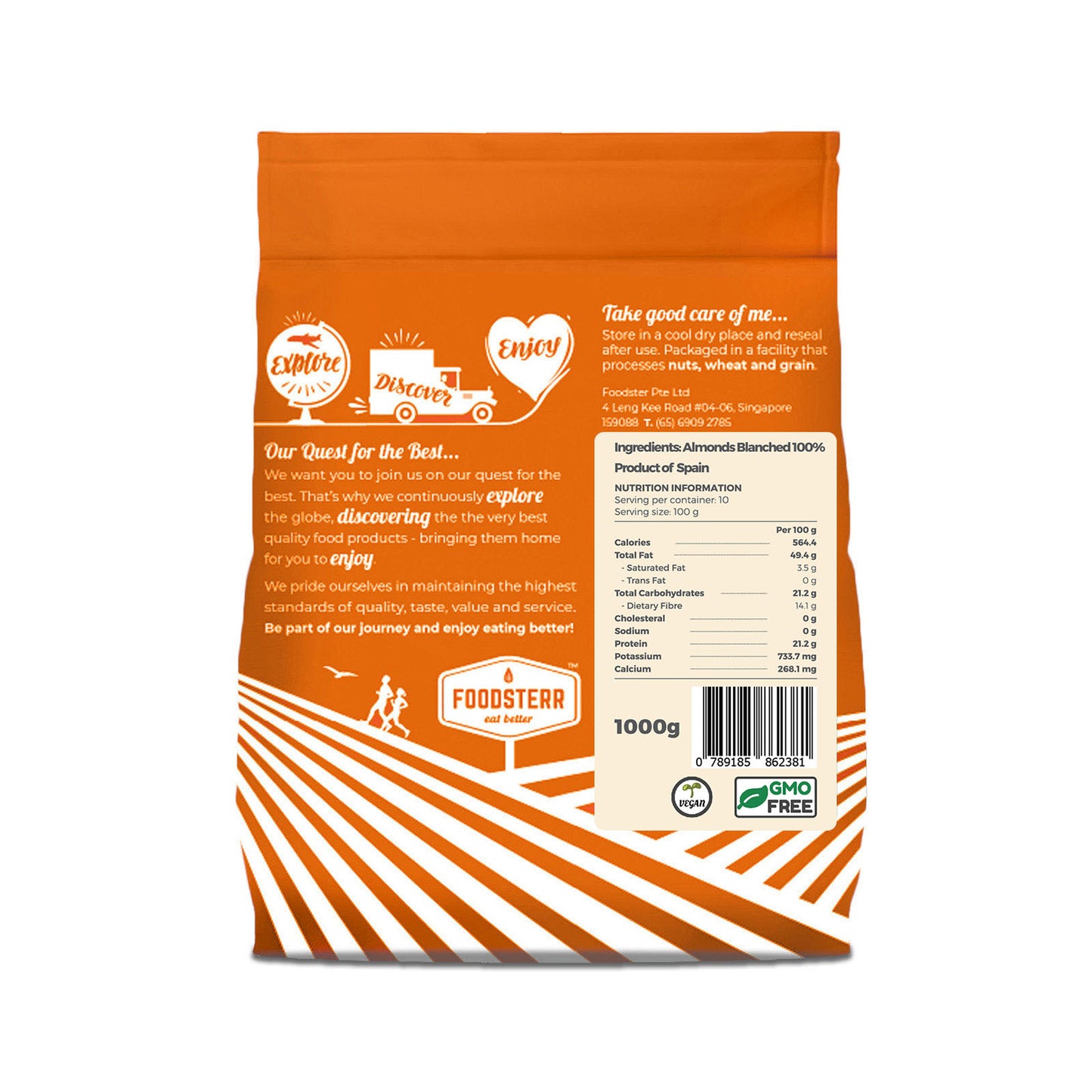 Almond Meal - Foodsterr PTE LTD