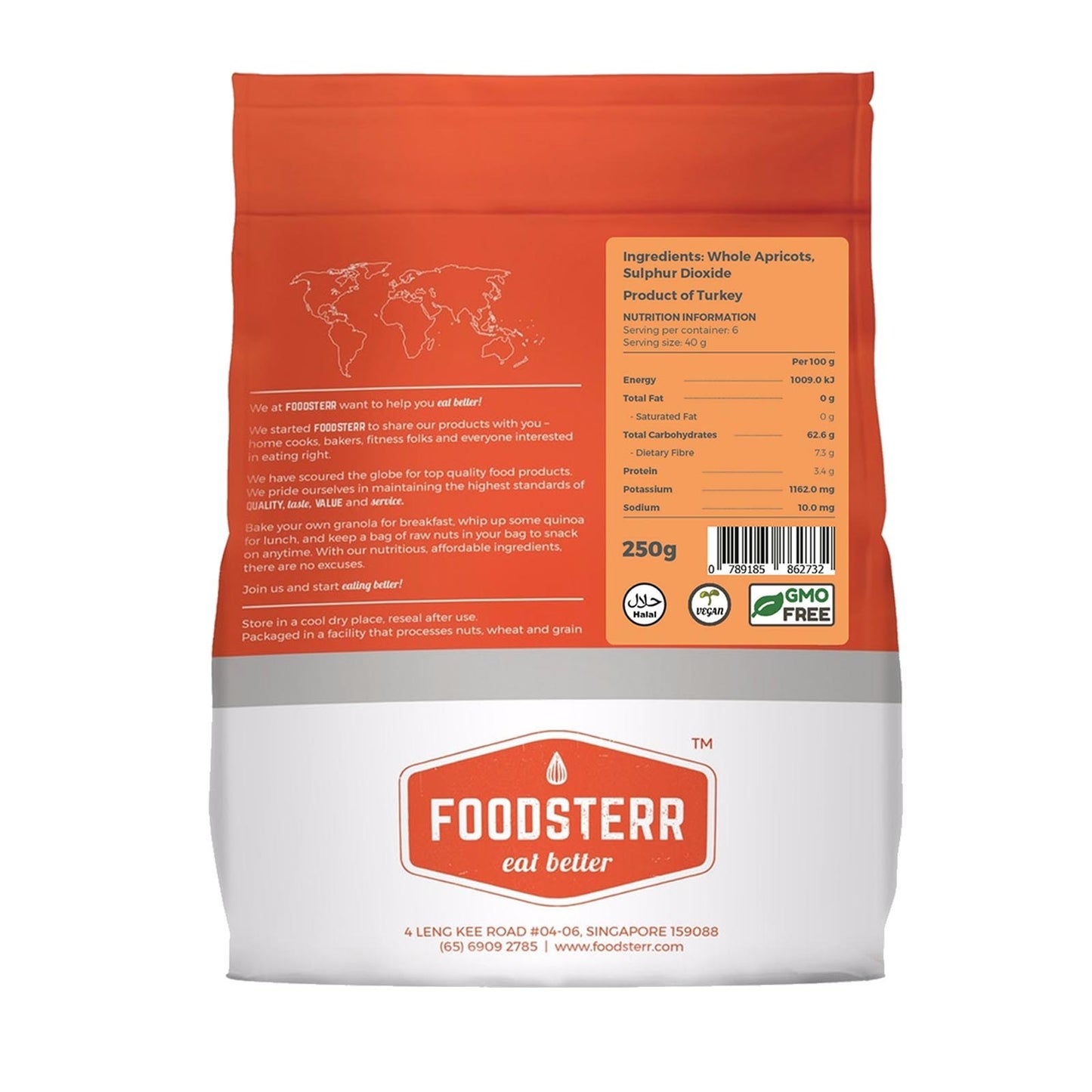 Dried Apricots - Foodsterr PTE LTD