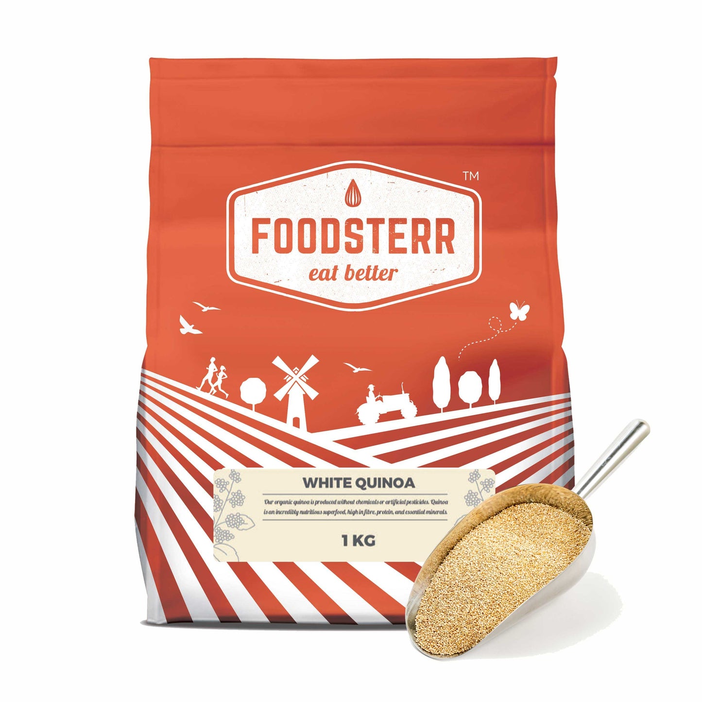White Quinoa, 1KG - Foodsterr PTE LTD