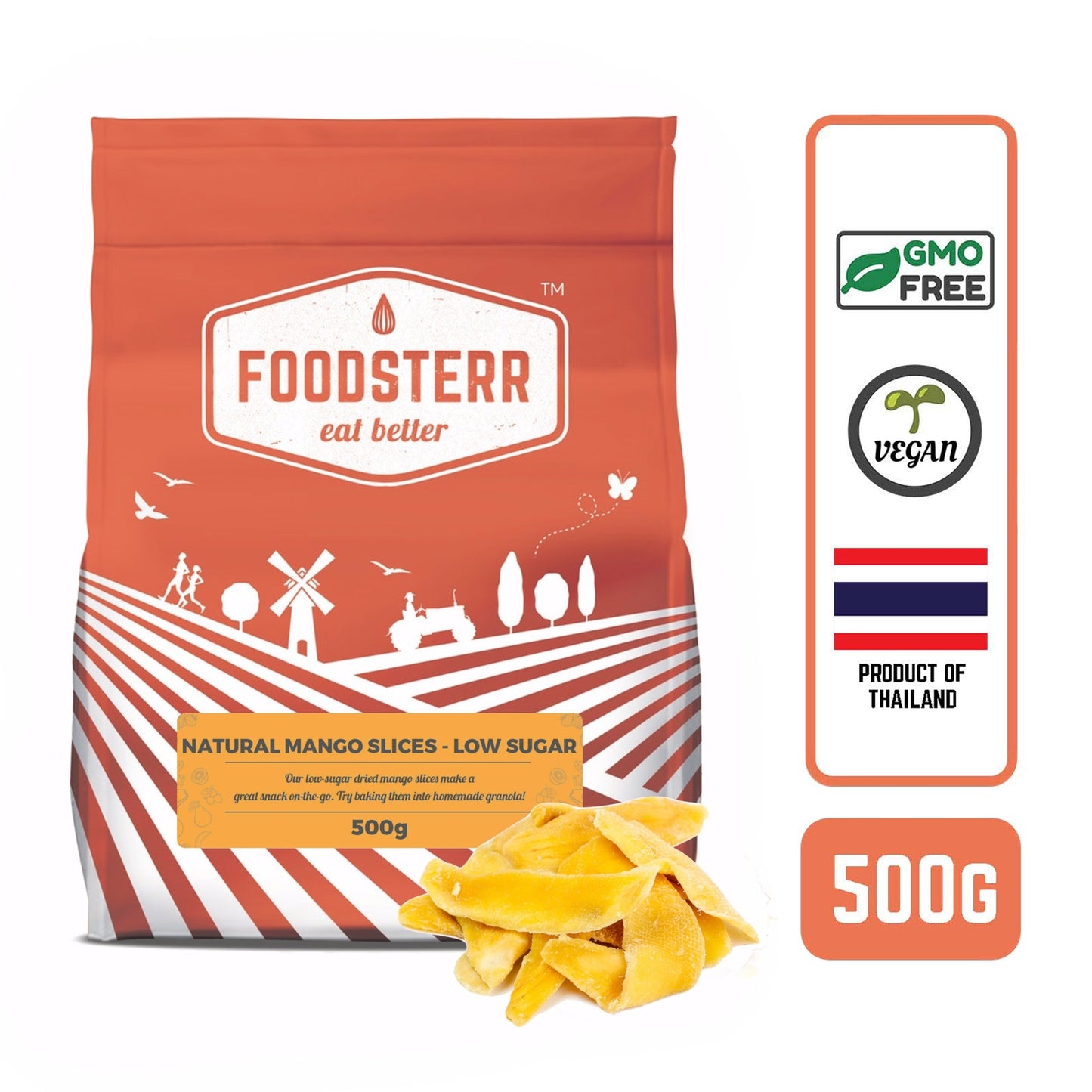 Natural Mango Slices - Low Sugar - Foodsterr PTE LTD