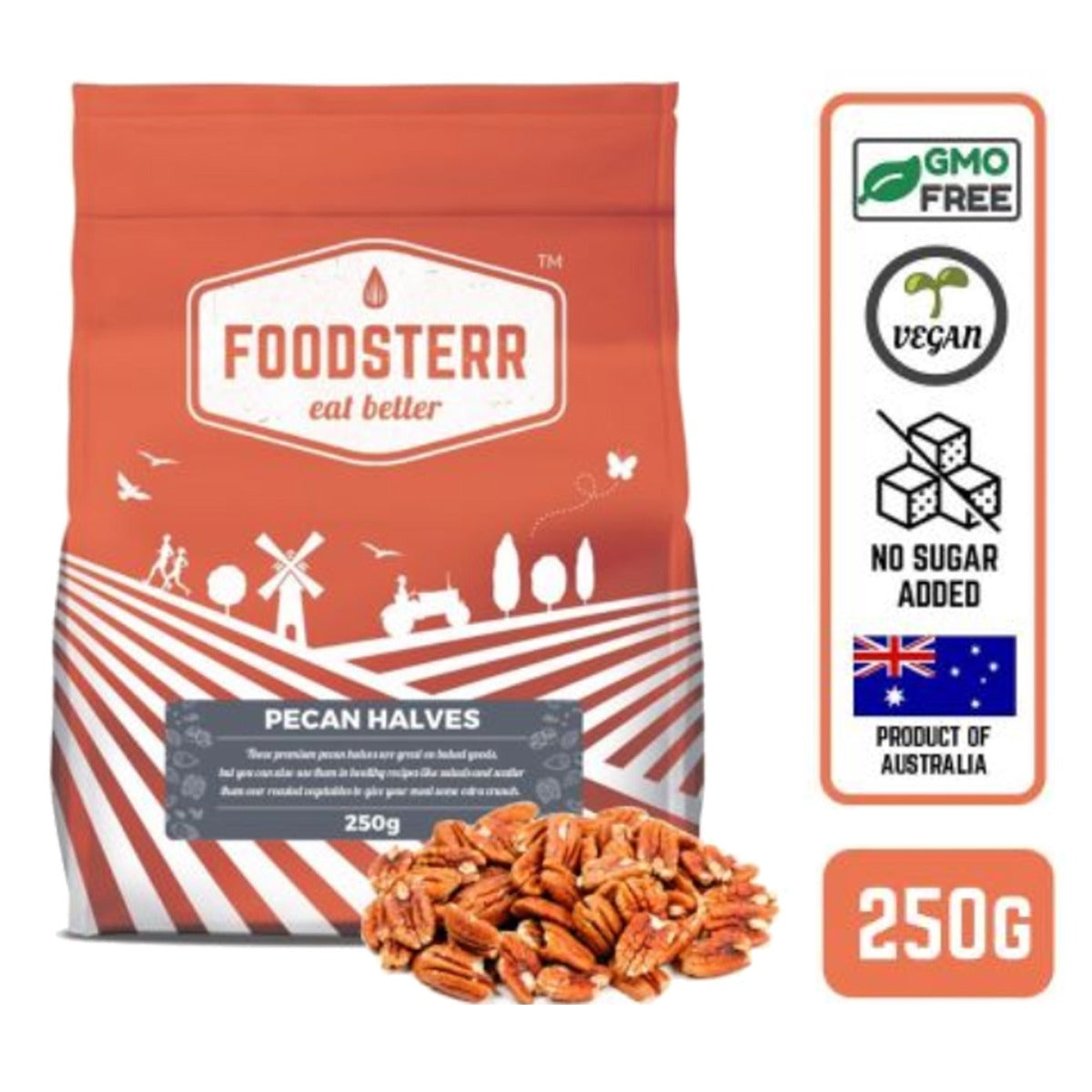 Pecan Halves - Foodsterr PTE LTD