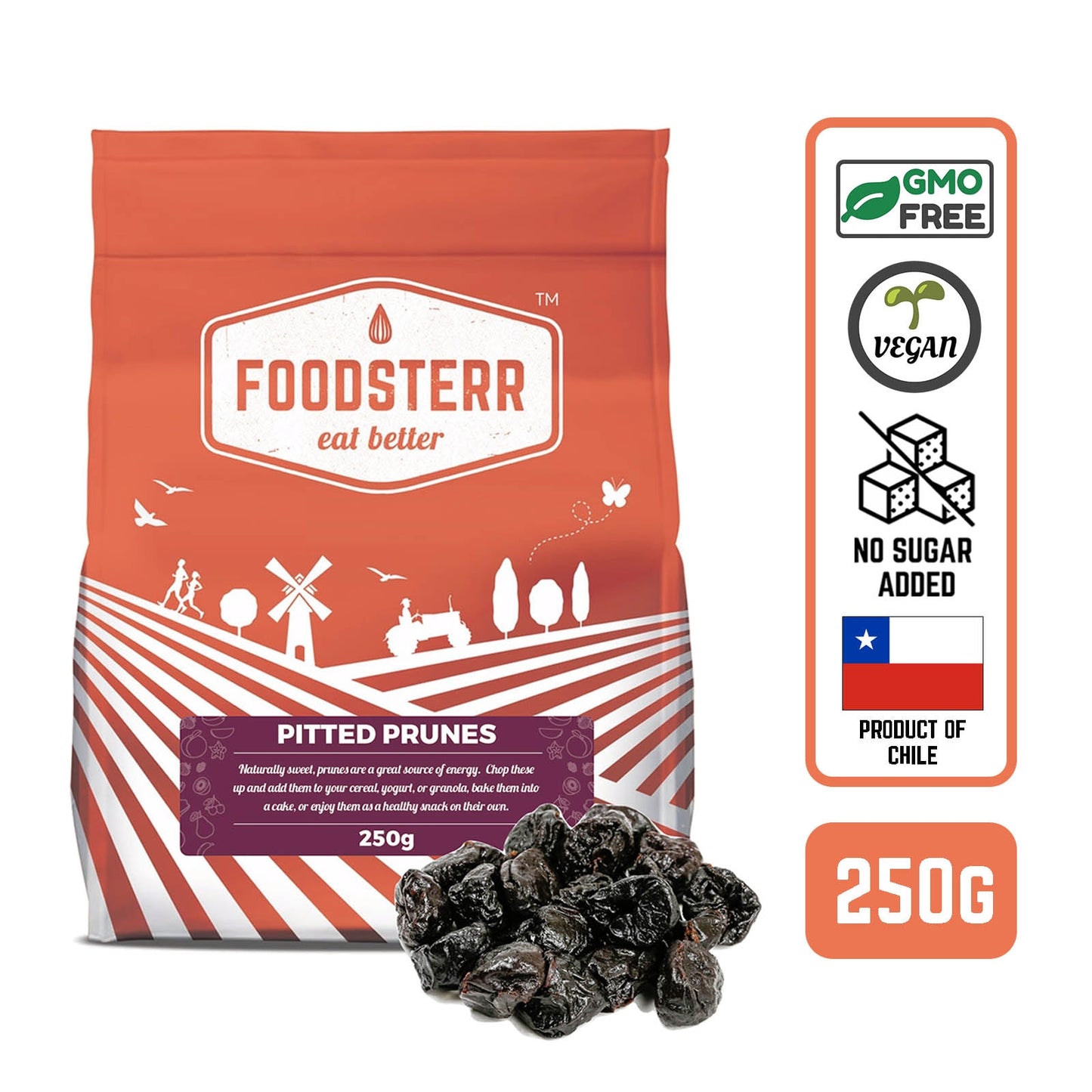 Pitted Prunes - Foodsterr PTE LTD