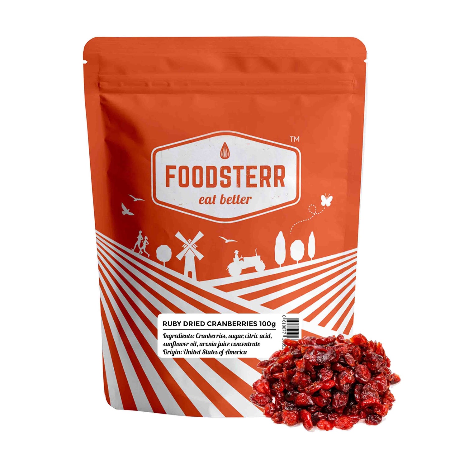Ruby Dried Cranberries - Foodsterr PTE LTD