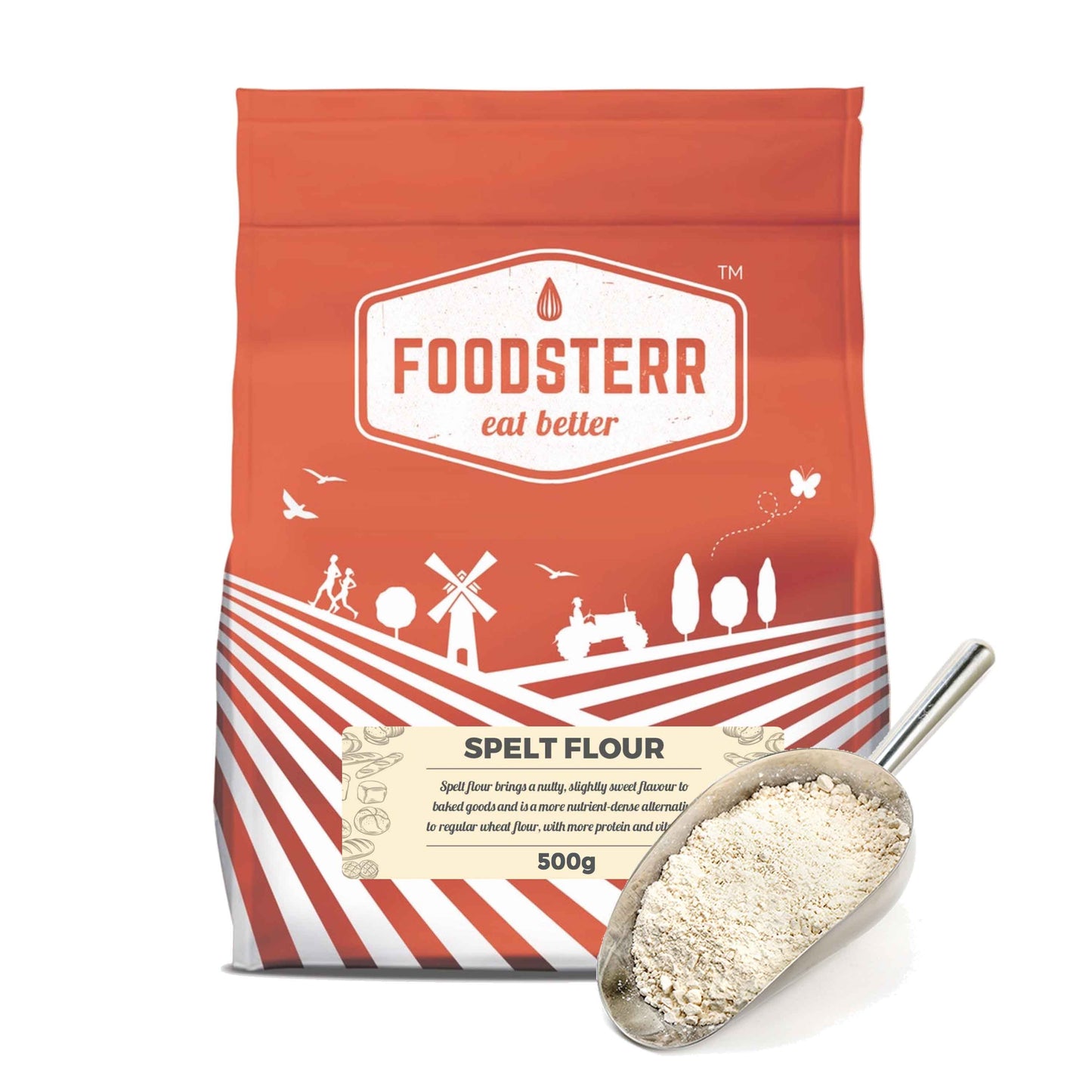Spelt Flour (Unbleached) - Foodsterr PTE LTD