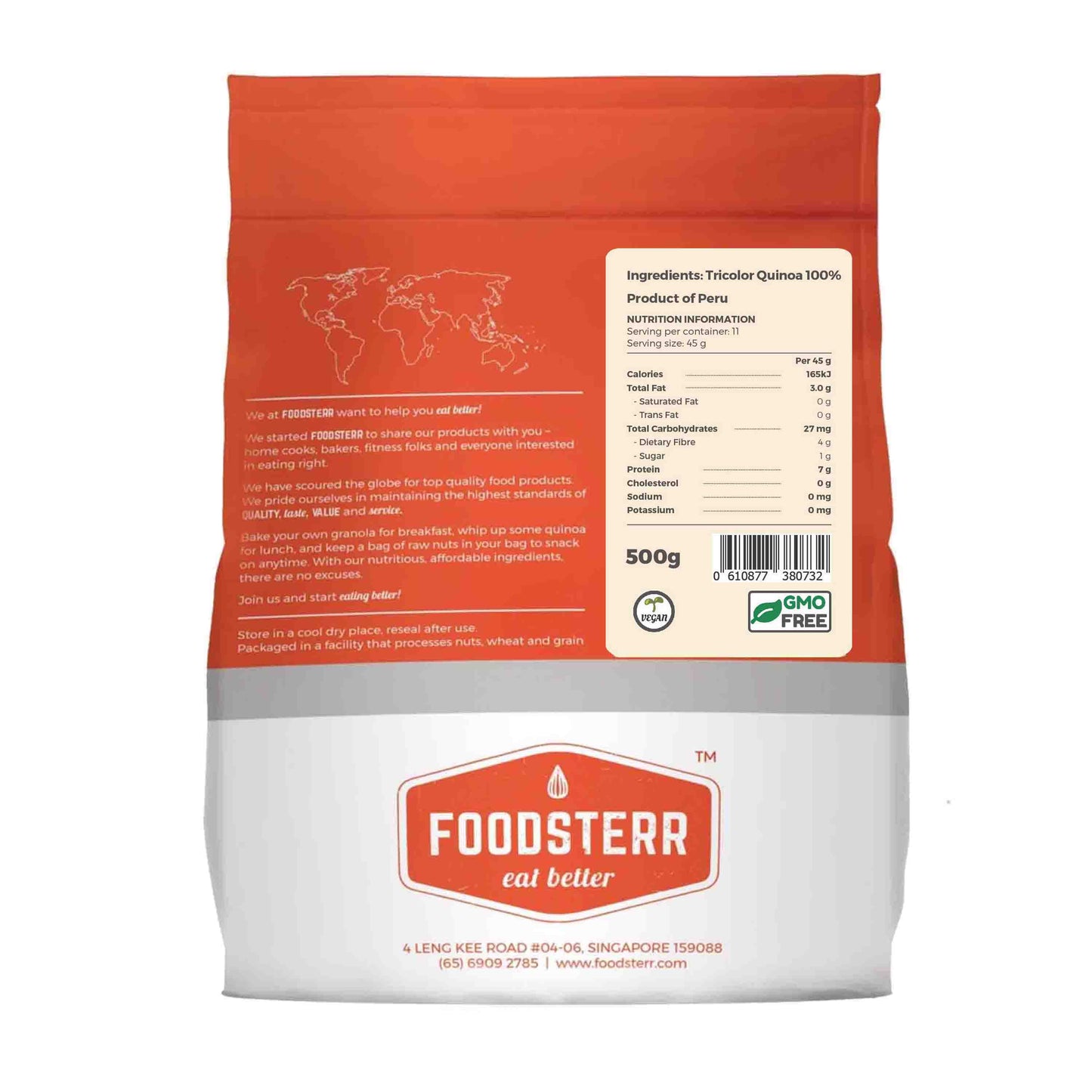 Tricolor Quinoa - Foodsterr PTE LTD