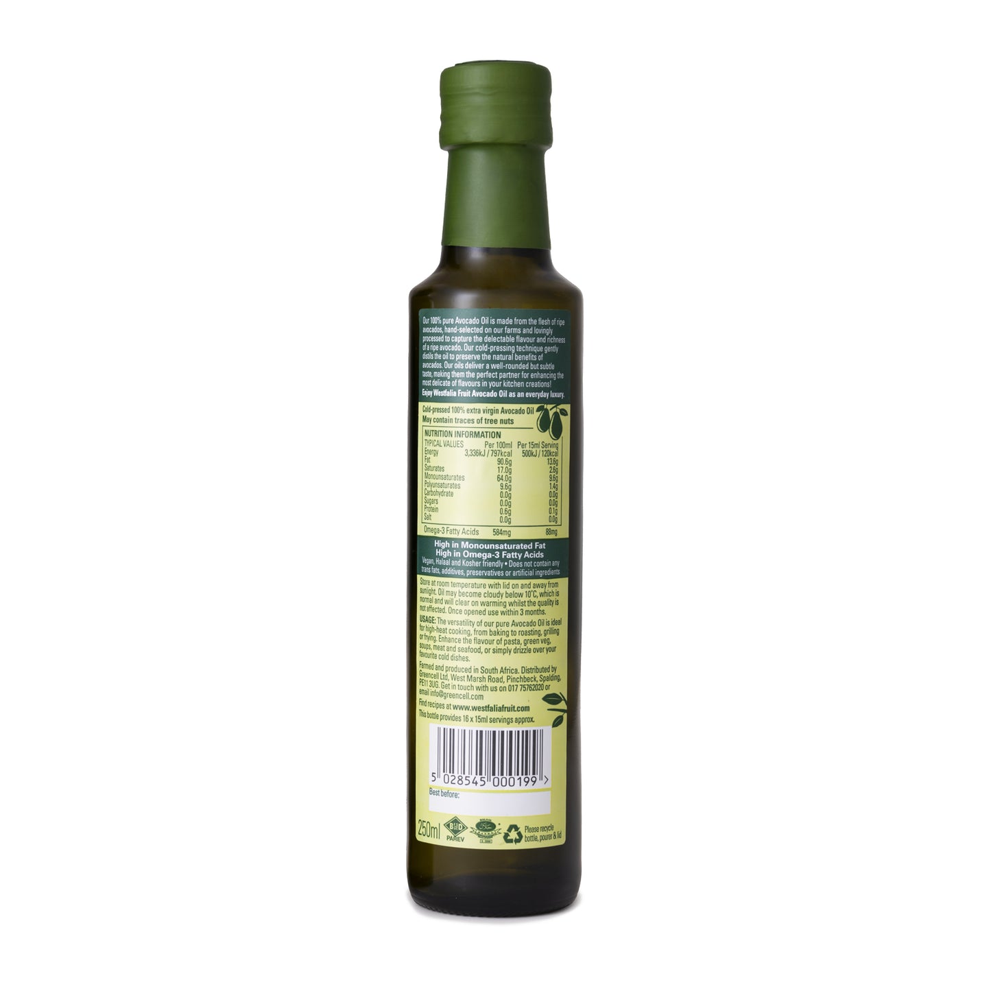 Westfalia Fruits Avocado Oil, 250ml