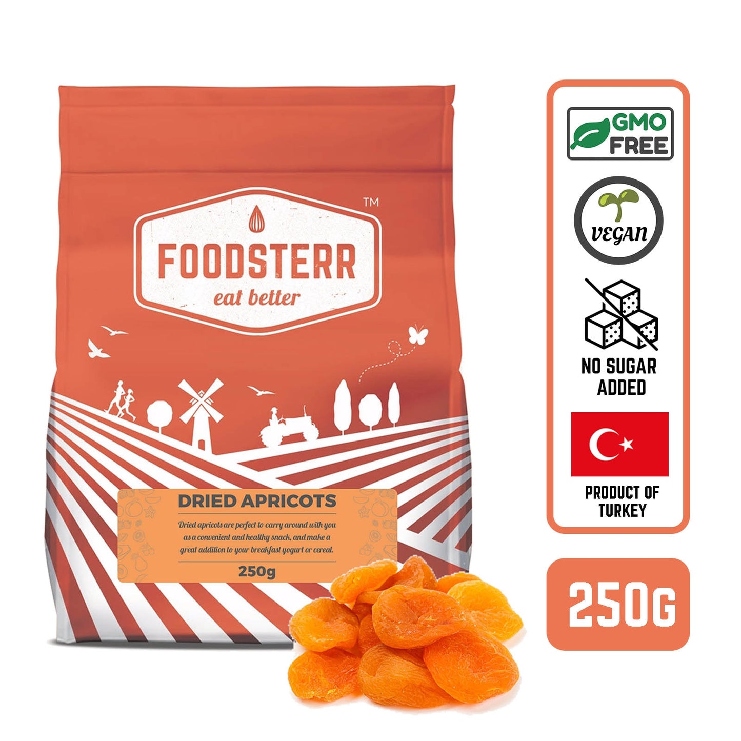 Dried Apricots - Foodsterr PTE LTD