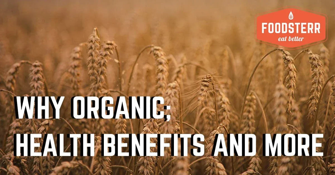 Why Organic; Health Benefits and More - Foodsterr PTE LTD