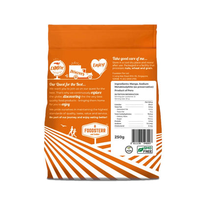 Dried Mango - No Sugar, 250g - Foodsterr PTE LTD