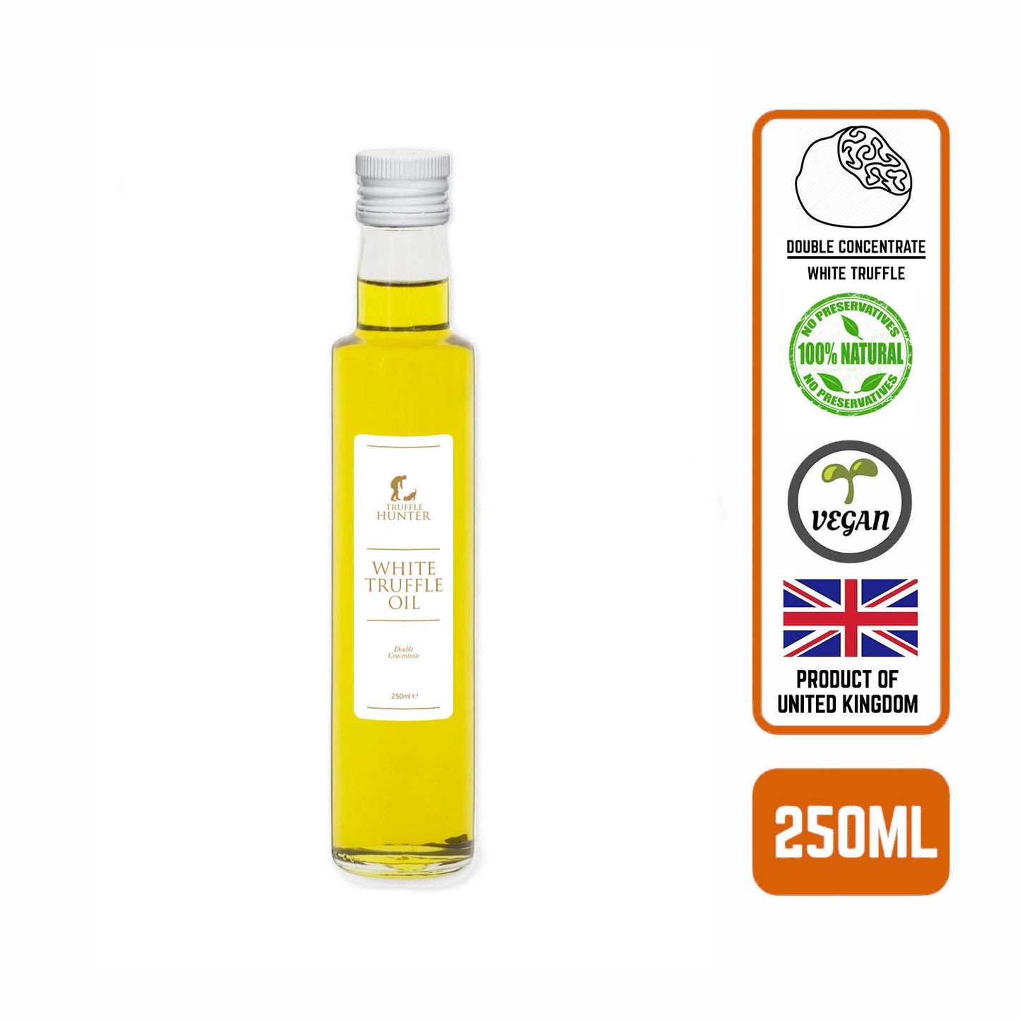 Truffle Hunter White Truffle Oil, 250ml - Double Concentrate
