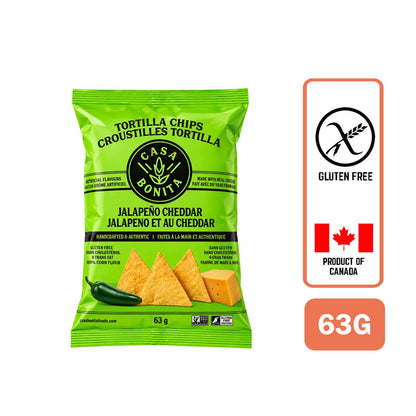 Casa Bonita Jalapeno Cheddar Cantina Style Tortilla Chip 63g