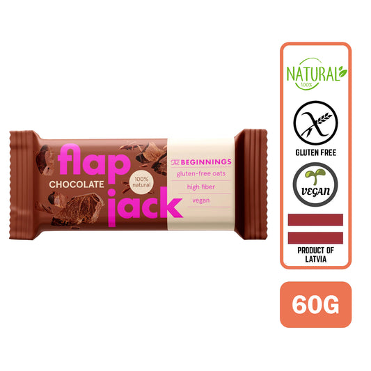 The Beginnings FlapJack Chocolate Bar 60g