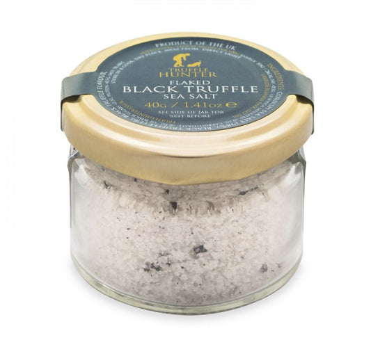 Truffle Hunter Flaked Black Truffle Sea Salt, 40g