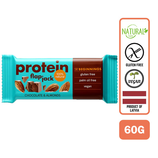 The Beginnings FlapJack Protein Almond Bar 60g