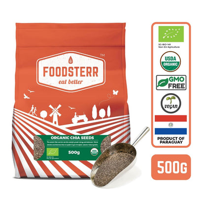 Organic Chia Seeds - Foodsterr PTE LTD