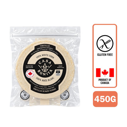 Casa Bonita Soft White Corn Tortillas 450g