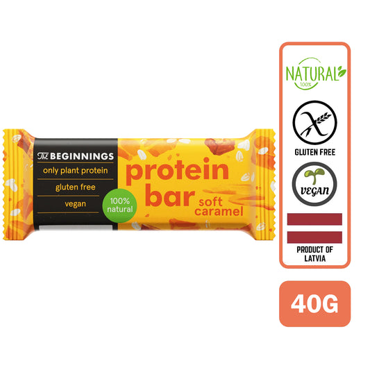 The Beginnings Caramel Protein Bar 40g