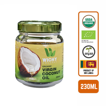 Organic Coconut Oil - Virgin Cold Pressed, 230ml - Foodsterr PTE LTD