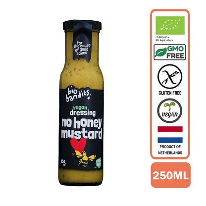 BioBandits Organic No-Honey Mustard Dressing, 250ml