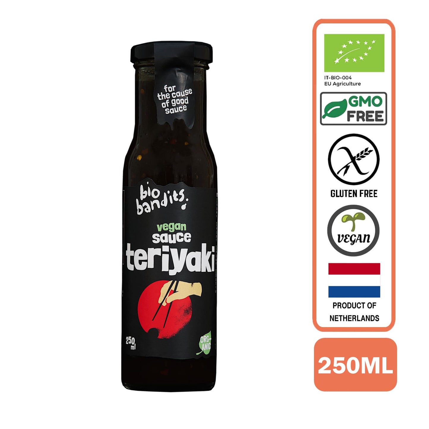 BioBandits Organic Teriyaki Sauce, 250ml