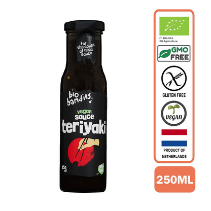 BioBandits Organic Teriyaki Sauce, 250ml