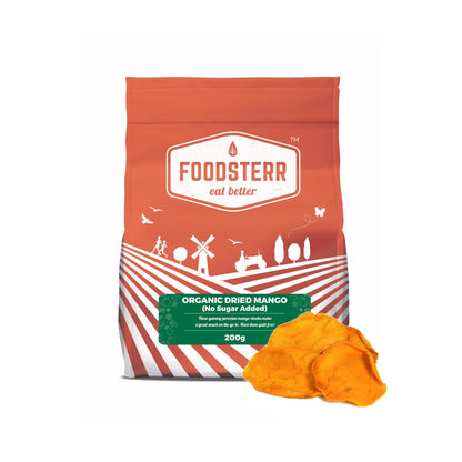 Organic Dried Mango Cheeks (No Added Sugar) - Foodsterr PTE LTD