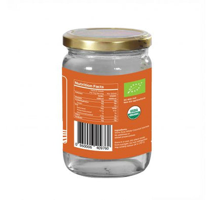 Foodsterr Organic Coconut Oil - Virgin Cold Pressed, 500ml - Foodsterr PTE LTD