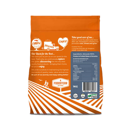 Natural Almonds - 1KG