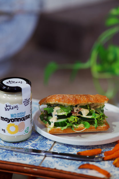 BioBandits Organic Sugar-Free Mayonnaise, 370ml