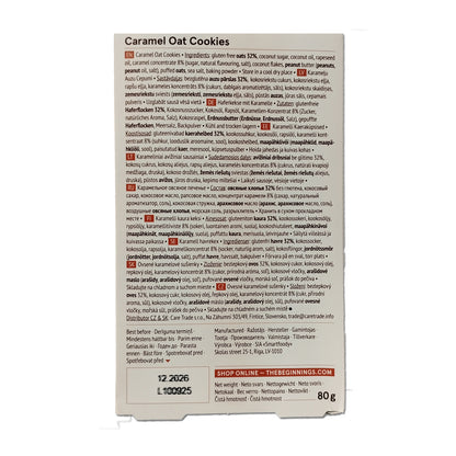 The Beginnings Oat Caramel Cookies (Soft Baked), 80 g