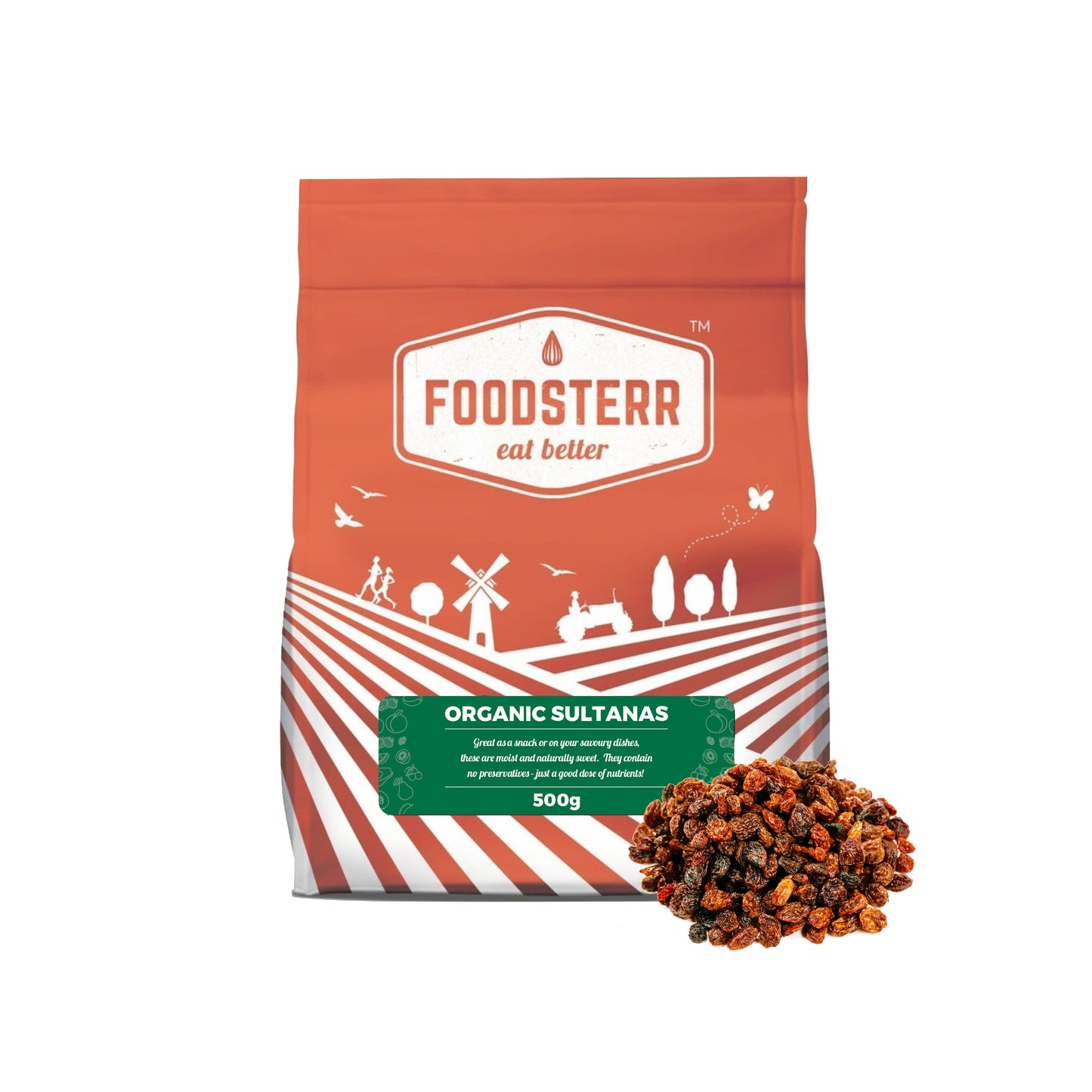 Organic Sultanas Raisins - Foodsterr PTE LTD