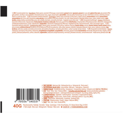 The Beginnings Caramel Protein Bar 40g