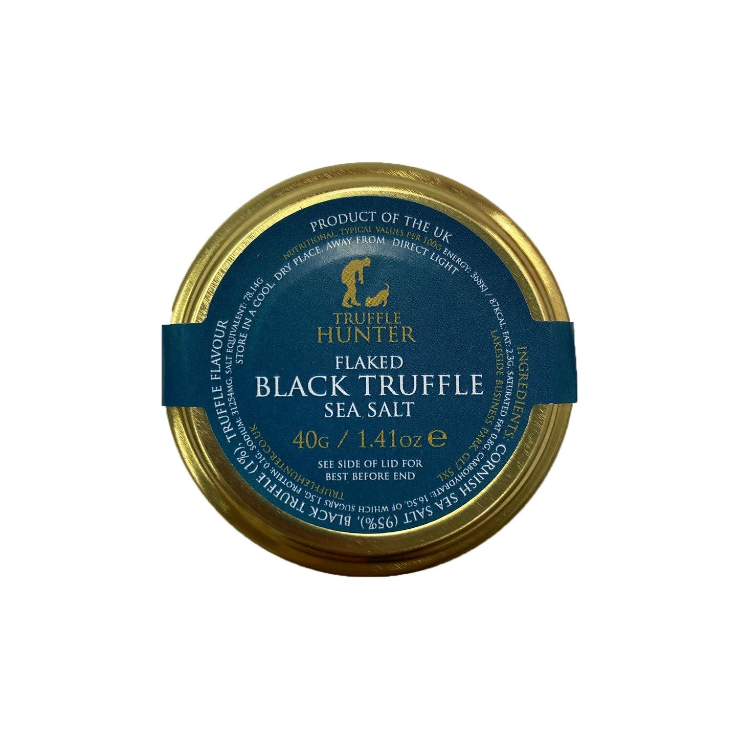 Truffle Hunter Flaked Black Truffle Sea Salt