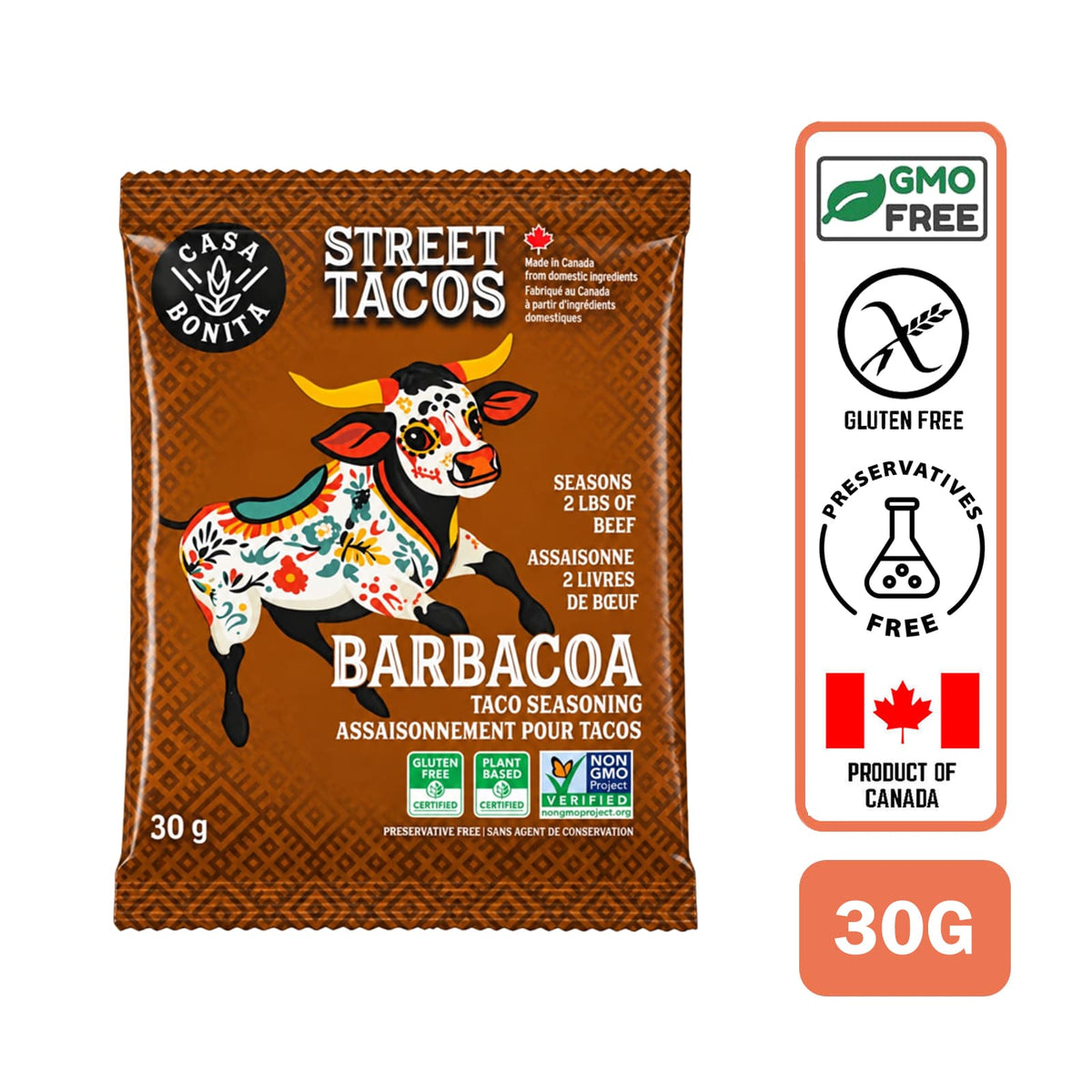 Casa Bonita Barbacoa Seasonings 30g