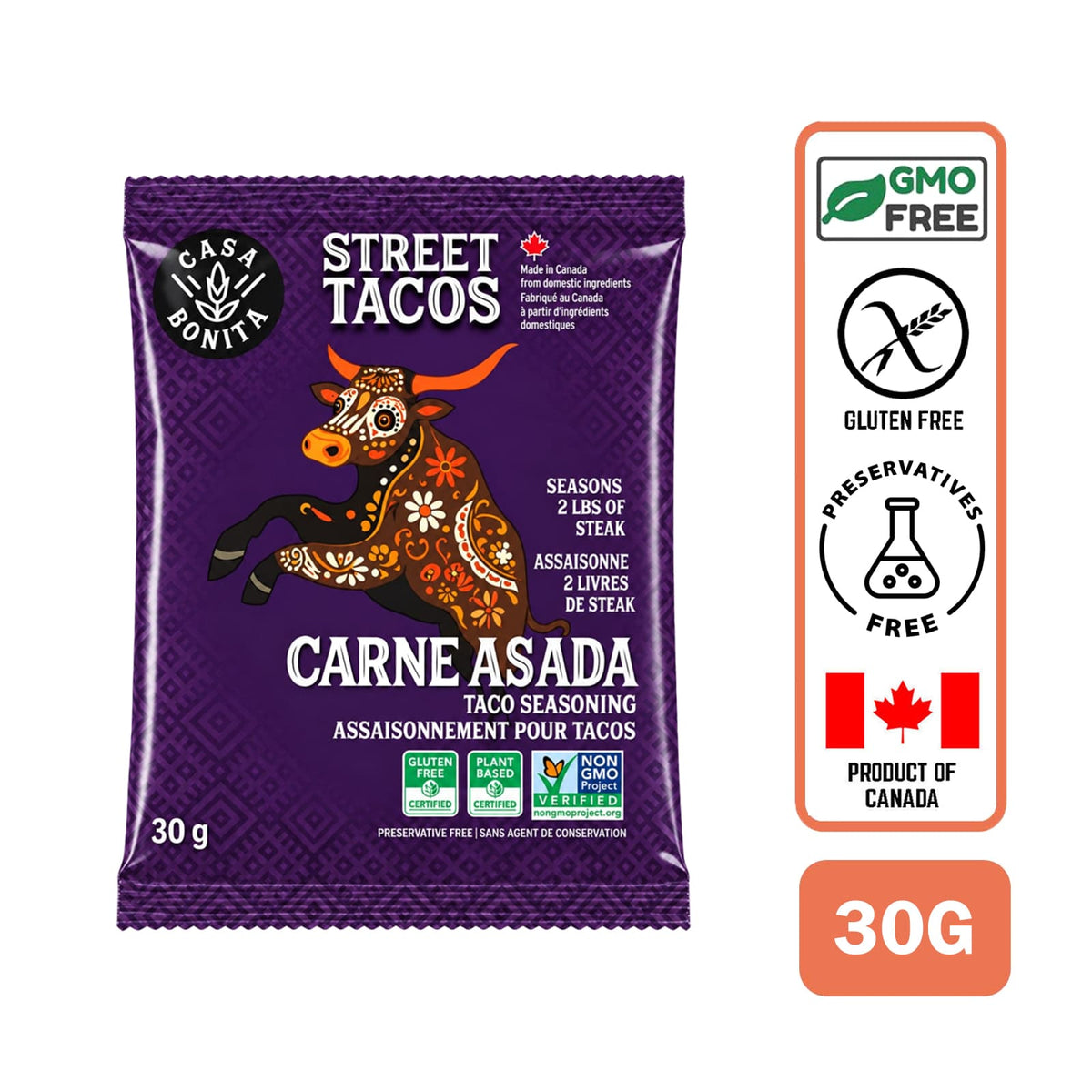 Casa Bonita Carne Asada Seasonings 30g