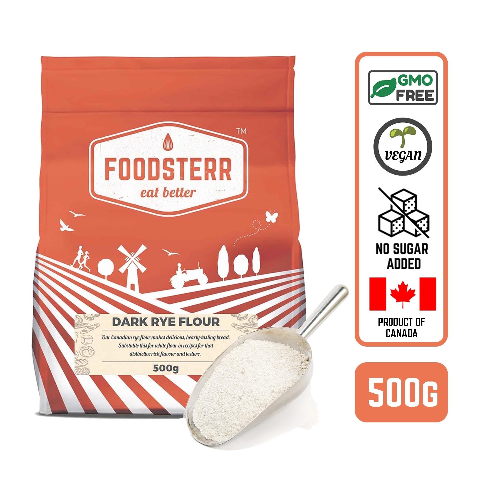 Dark Rye Flour - Foodsterr PTE LTD