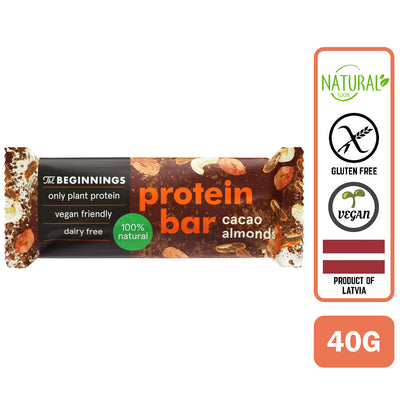 The Beginnings Cacao Protein Bar 40g