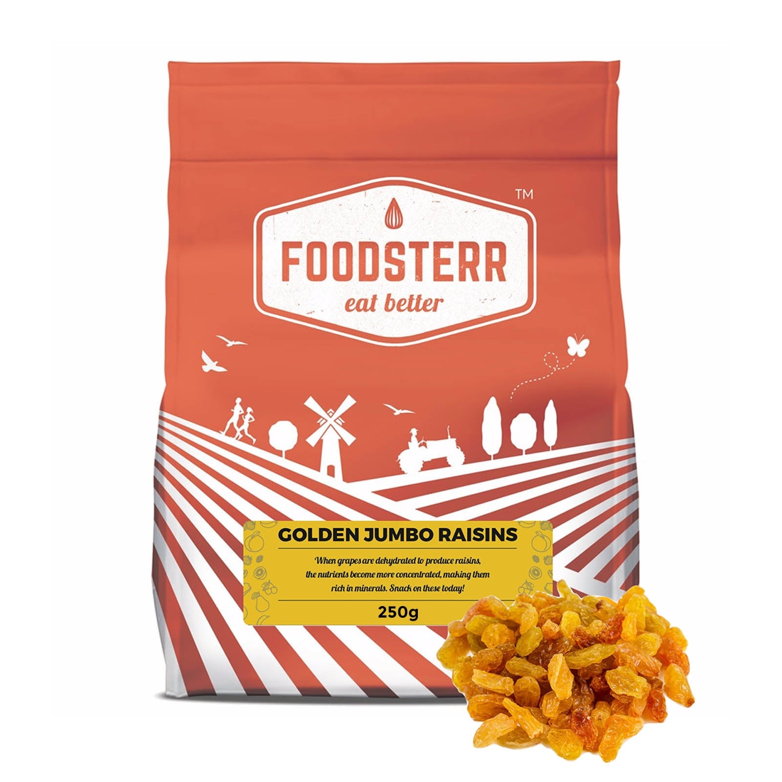 Golden Jumbo Raisins - Foodsterr PTE LTD