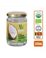 Organic Coconut Oil - Virgin Cold Pressed, 500ml