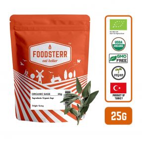 Foodsterr Organic Turkish Sage, 25g